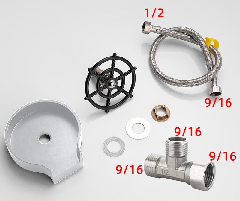 TurboClean™ Cup Washer – High-Pressure Sink Sprayer